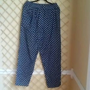 🐾Russ Studio size 16 cotton pants, elastic waist